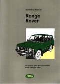 Workshop manual 1990 to 1994