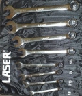 Set of 8 Whitworth Combination Spanners